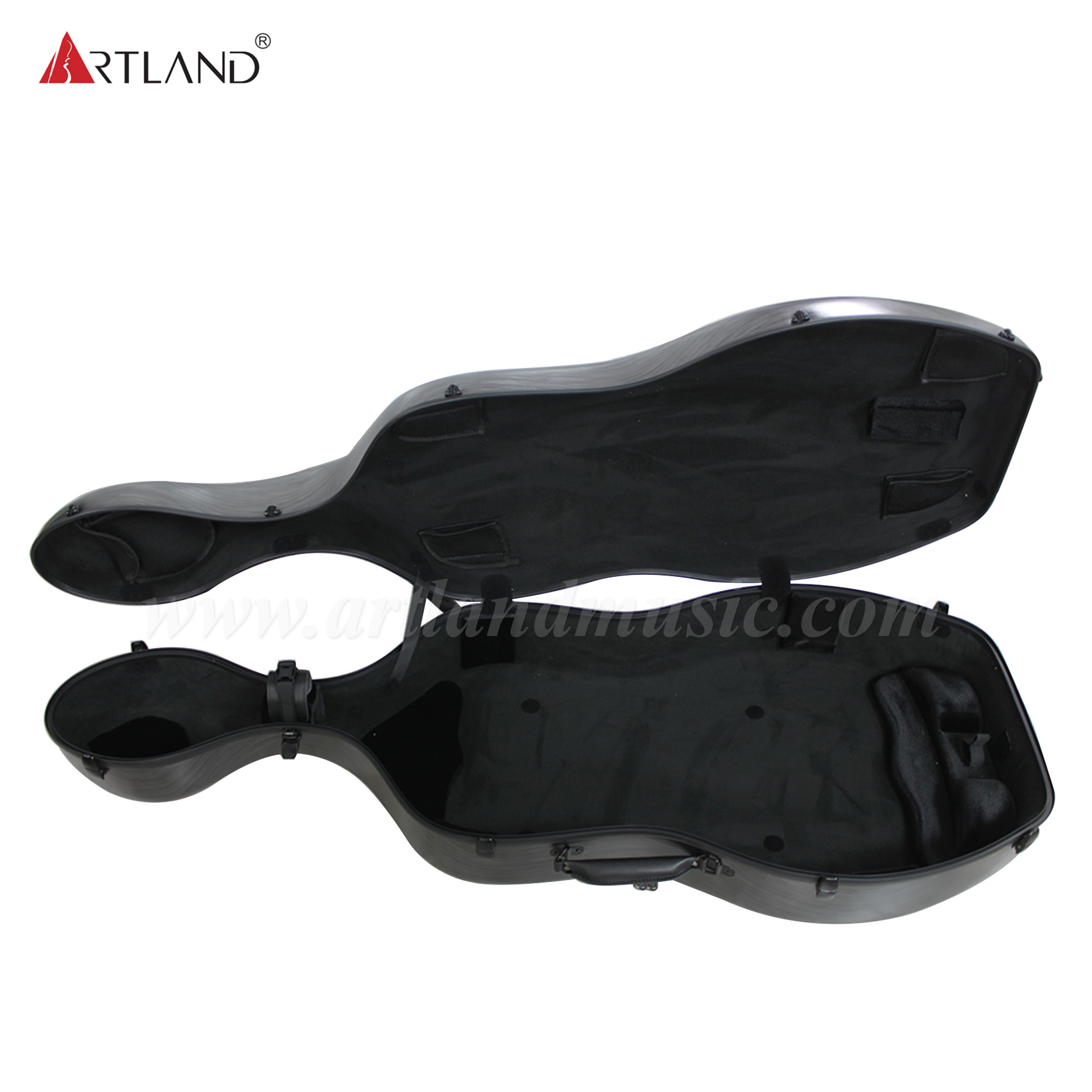 Custodia per violoncello per PC (CSC503P) con ruote Nera