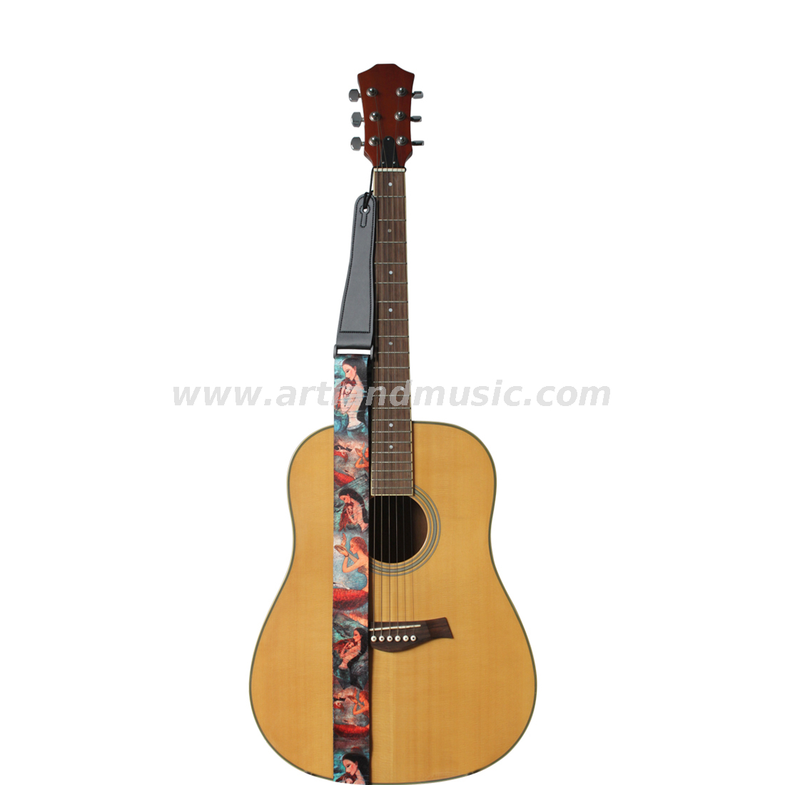 Tracolla per chitarra bellissima signora (GSL01)