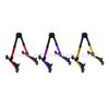 Supporto per chitarra folk pieghevole supporto per chitarra verticale supporto per chitarra pieghevole telescopico（AGS-20）