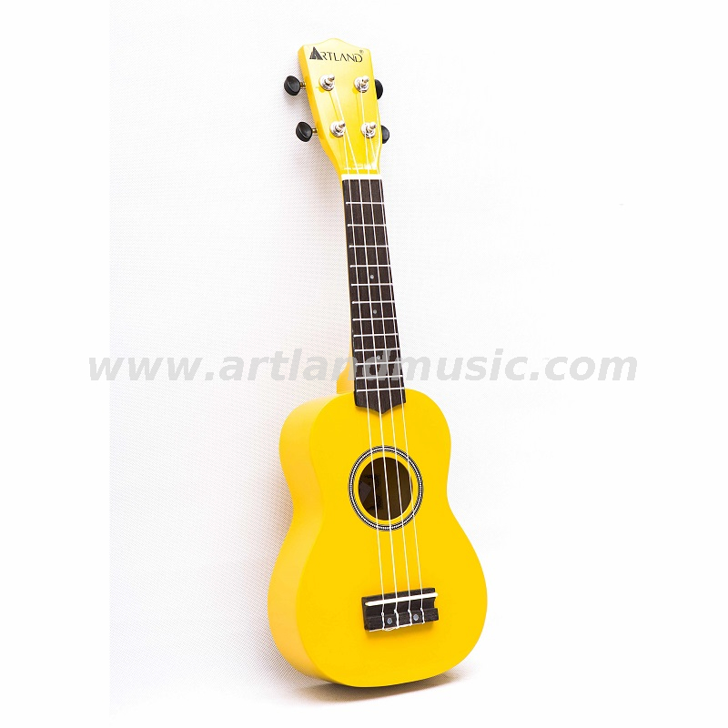 Ukulele colorato a 4 corde (UKS200) -Giallo