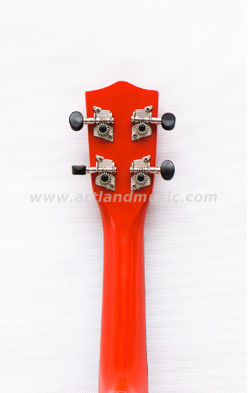 Ukulele colorato a 4 corde (UKS200)-Rosso