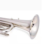Chiave di Tuba placcata in nichel di BB con custodia in ottone per accordatura (ATTB310)