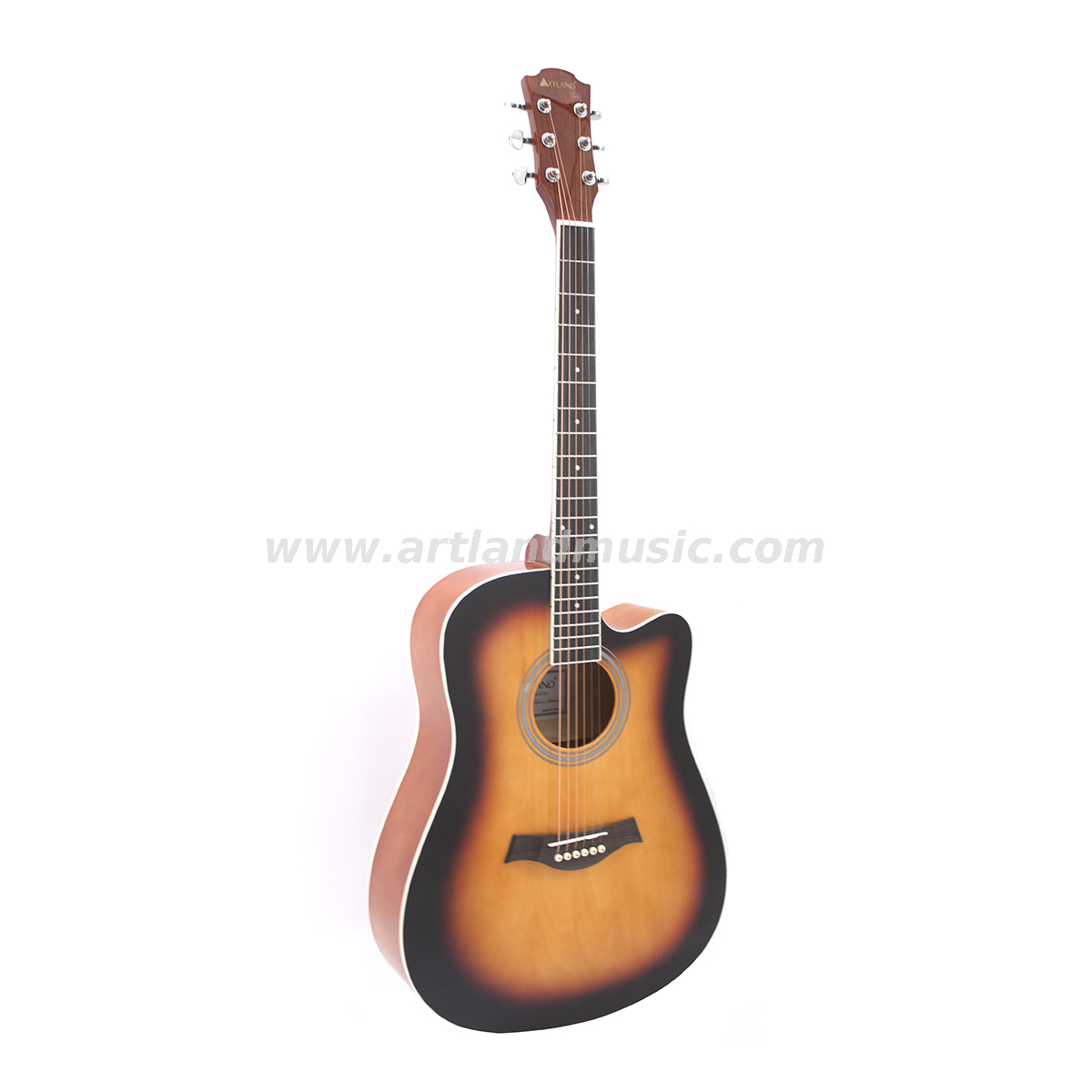 Chitarra acustica laterale e posteriore superiore in tiglio da 41'' (AG4110)