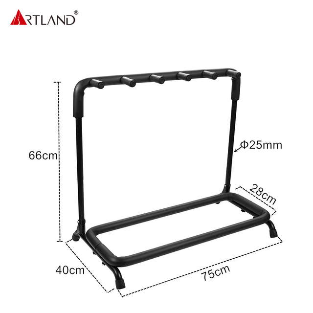 Supporto per chitarra per chitarre da 5 pezzi (AGS885)