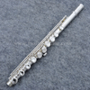Flauto professionale in cupronichel importato placcato argento a 16 fori chiusi (AFL5509)