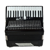 Fisarmonica a piano 34 tasti 72 bassi nera (AT3472) 5 coro