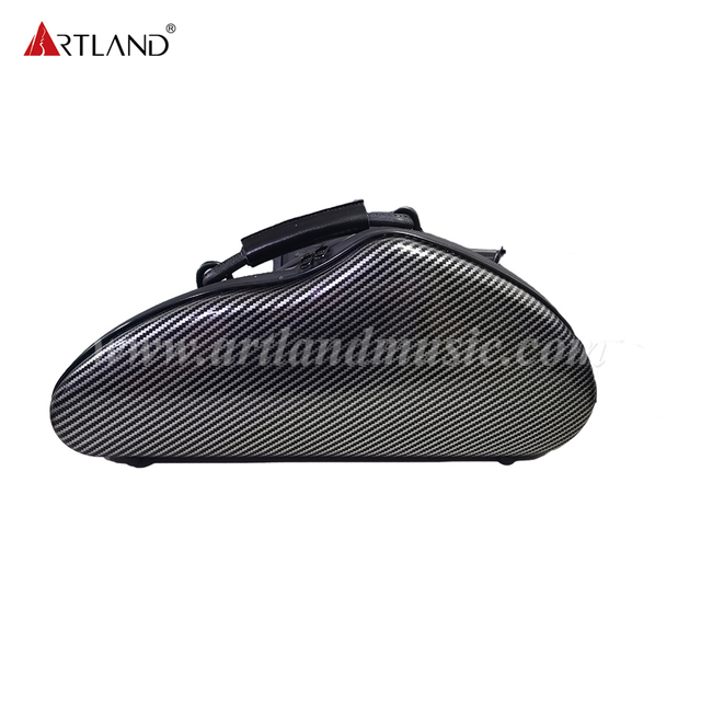 Custodia per sassofono soprano curvo in composito di carbonio e pacchetto di accessori