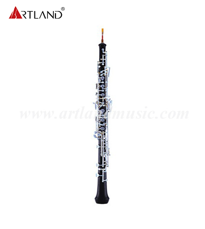Oboe con corpo tubolare in mogano (AOB581)