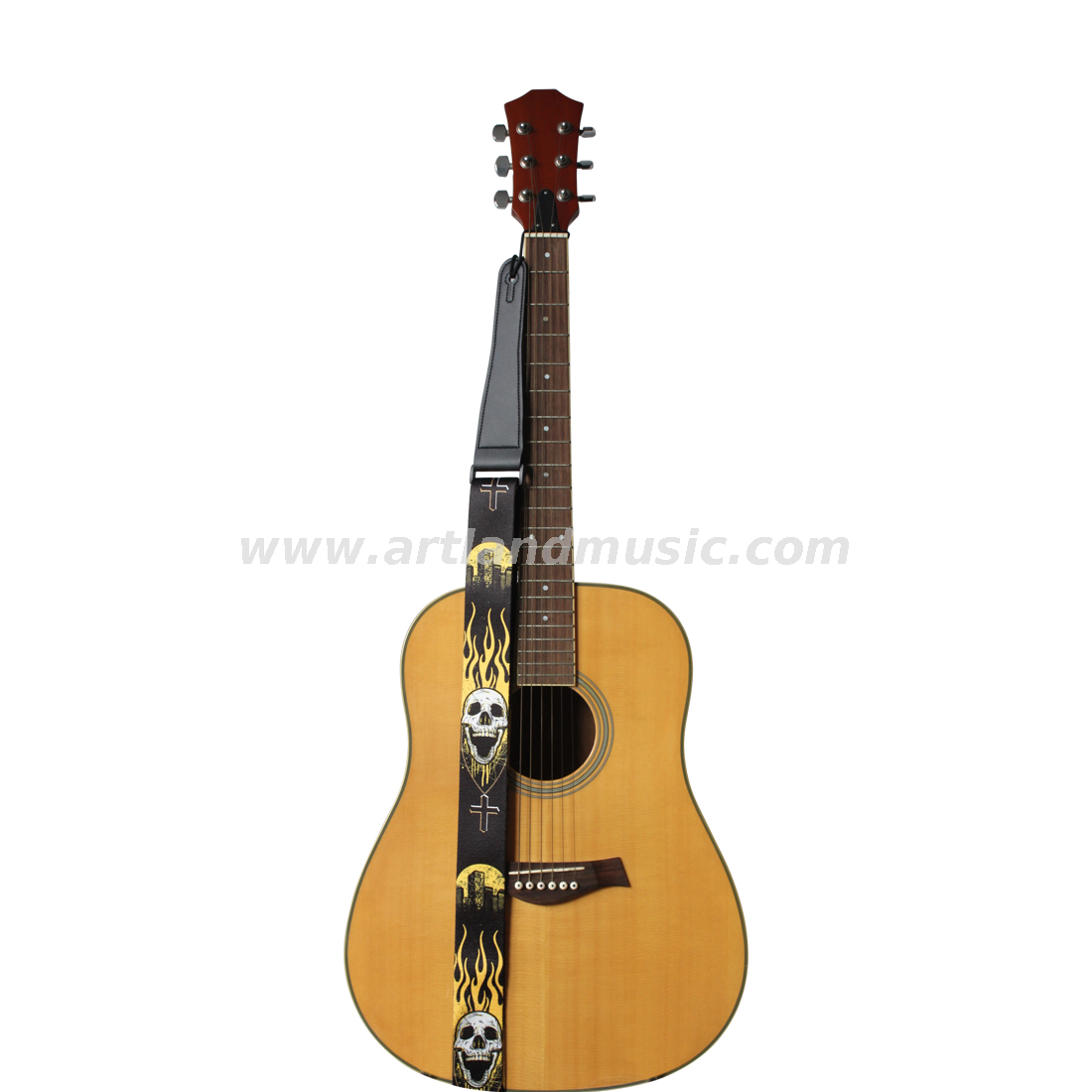 Tracolla per chitarra con tasca porta plettri (GSY01)