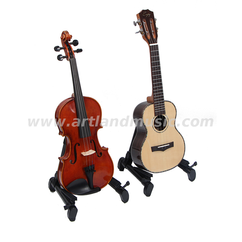 Supporto per chitarra folk pieghevole supporto per chitarra verticale supporto per chitarra pieghevole telescopico（AGS-20）