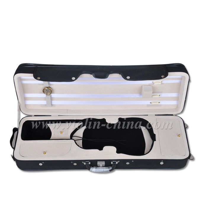 Custodia per violino nera oblunga (SVC024)