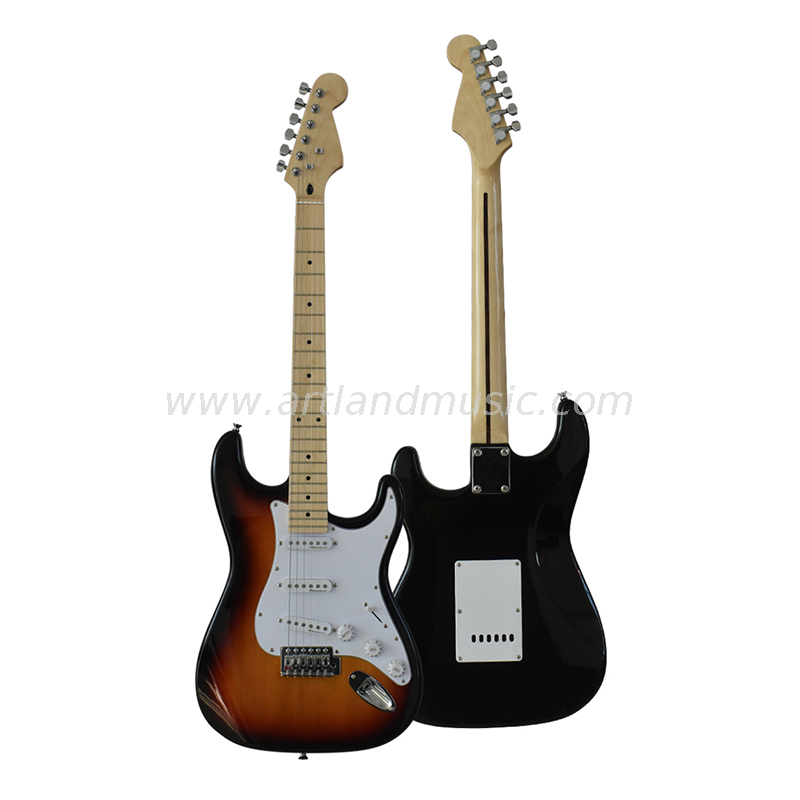 Chitarra elettrica stile Bass Wood St economica (EG002)