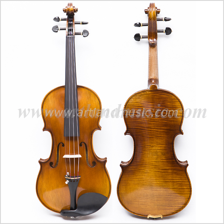 Violino fatto a mano in un unico pezzo per la mano sinistra (AVA100SL)