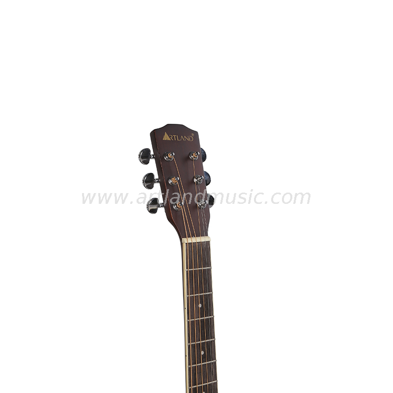 Chitarra acustica con fondo e lati in tiglio con top in abete (AG4111)