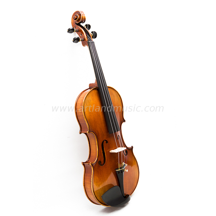 Violino fatto a mano con fondo in un unico pezzo (AVA100S)